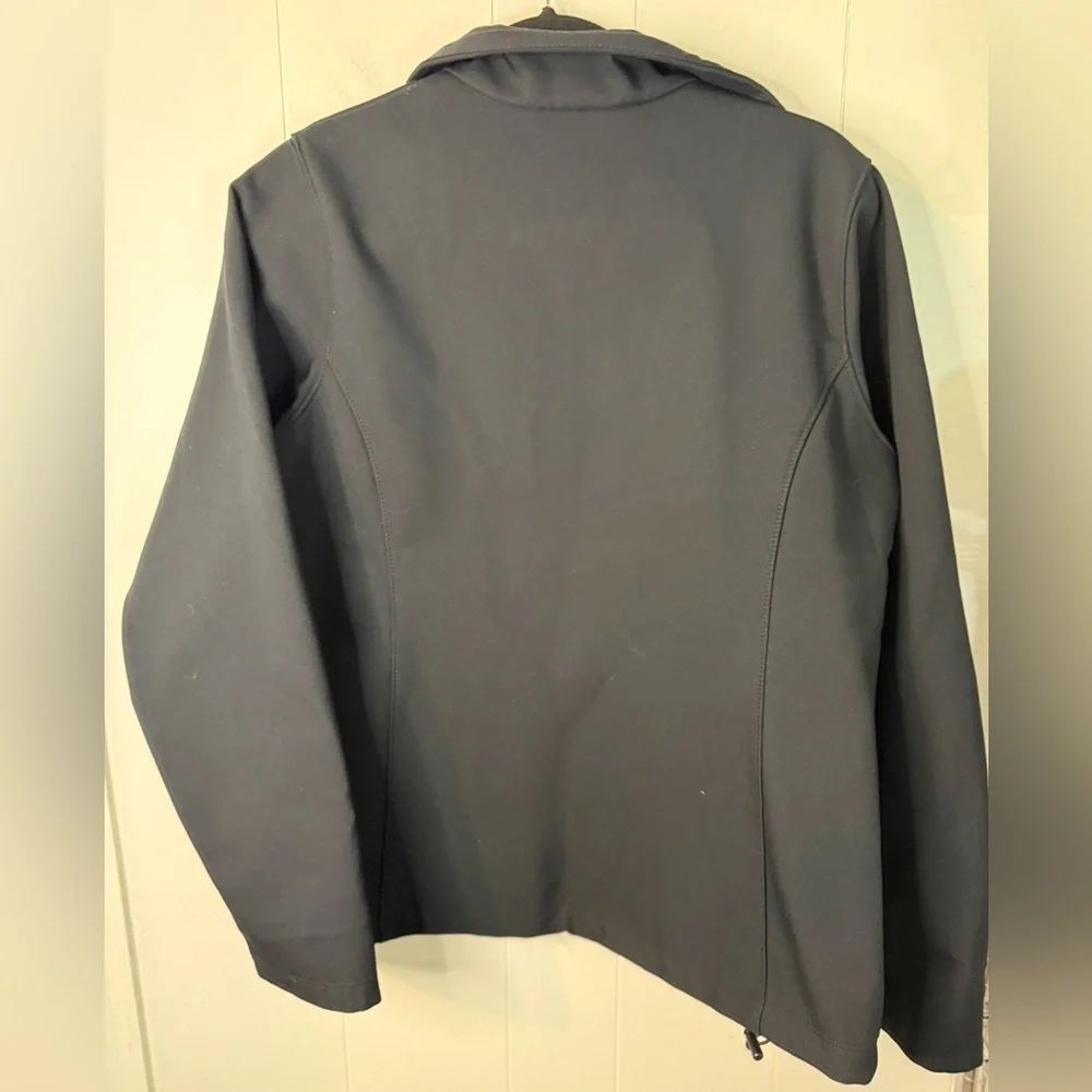 Columbia Women's Kruser Ridge Softshell Black Jacket with American flag patch, M - Picture 5 of 6